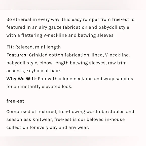 Free People Dalia Romper - Picture 6 of 6